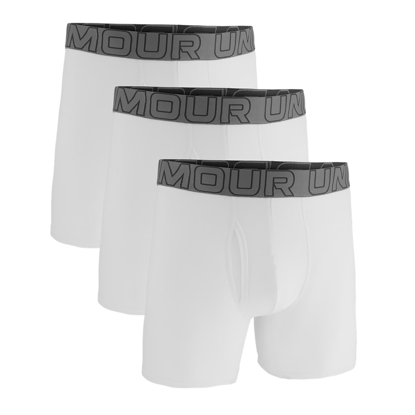 Pánské boxerky Ua Performance Cotton Solid 6''