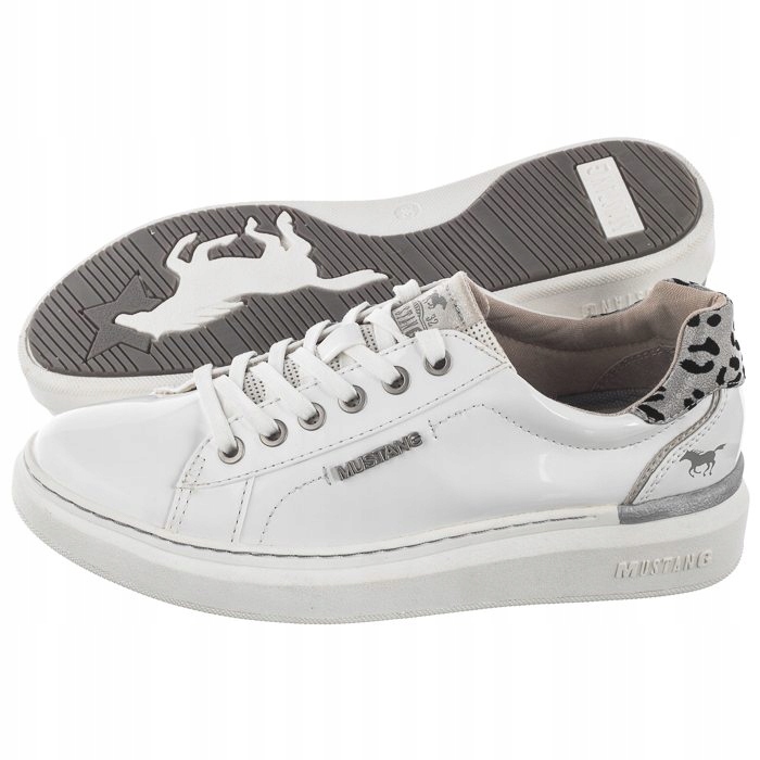 

Buty Damskie Sneakersy Mustang Białe 46C0019
