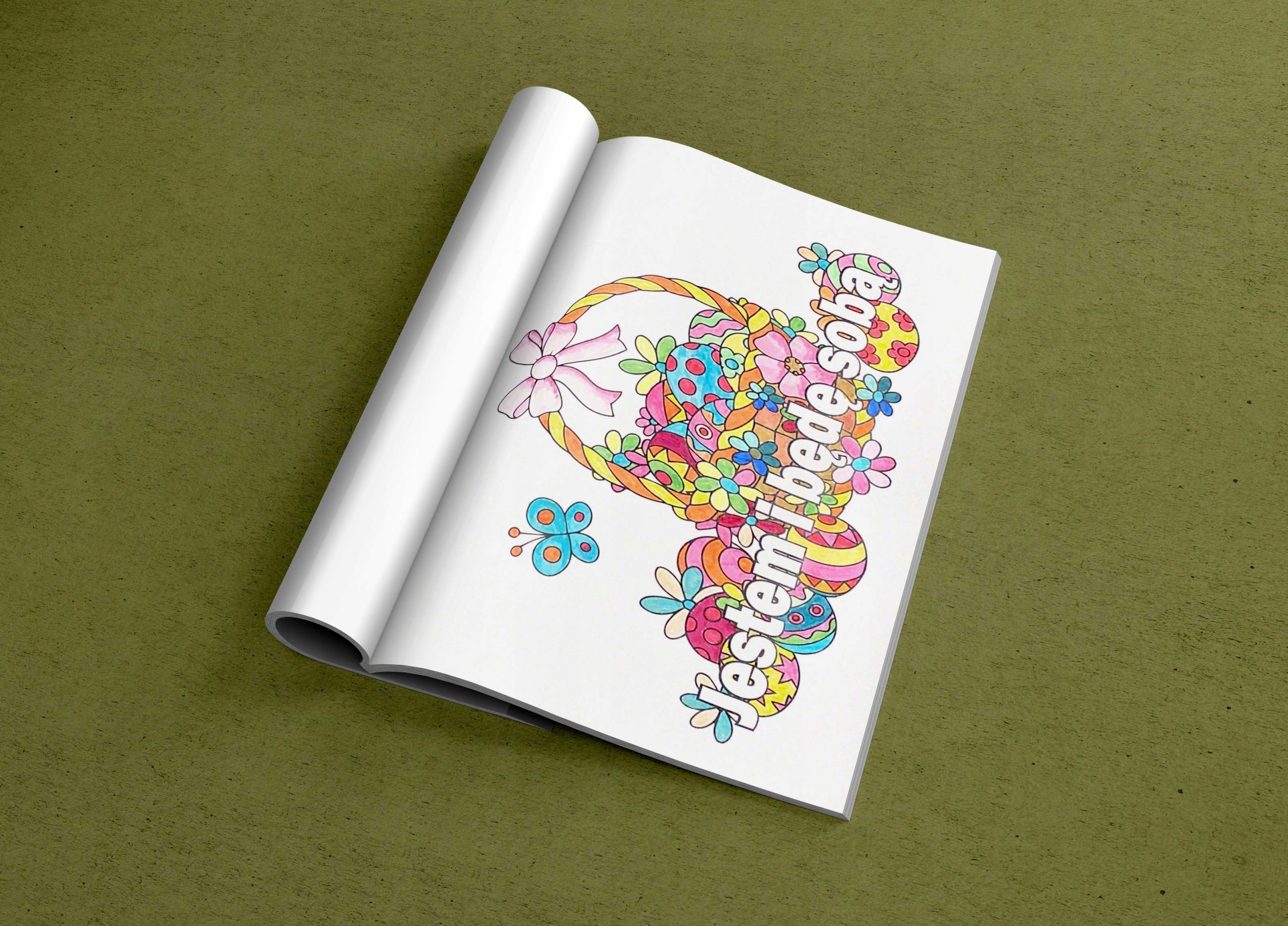 Jestem super i mogę wszystko. Kolorowanka. Rok wydania 2021