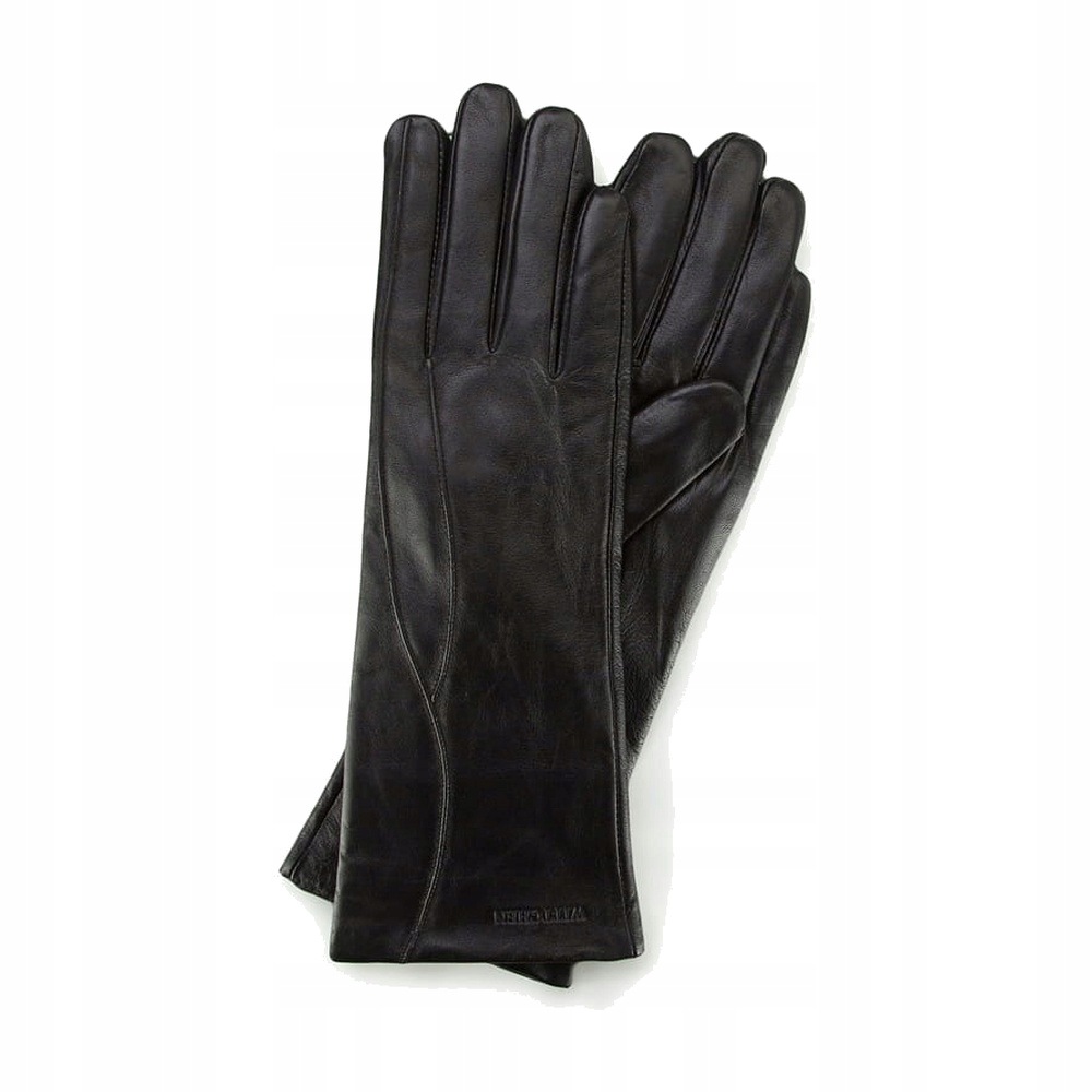 Dámské kožené zateplené rukavice Wittchen 39-6L-225-1 L, elegantní