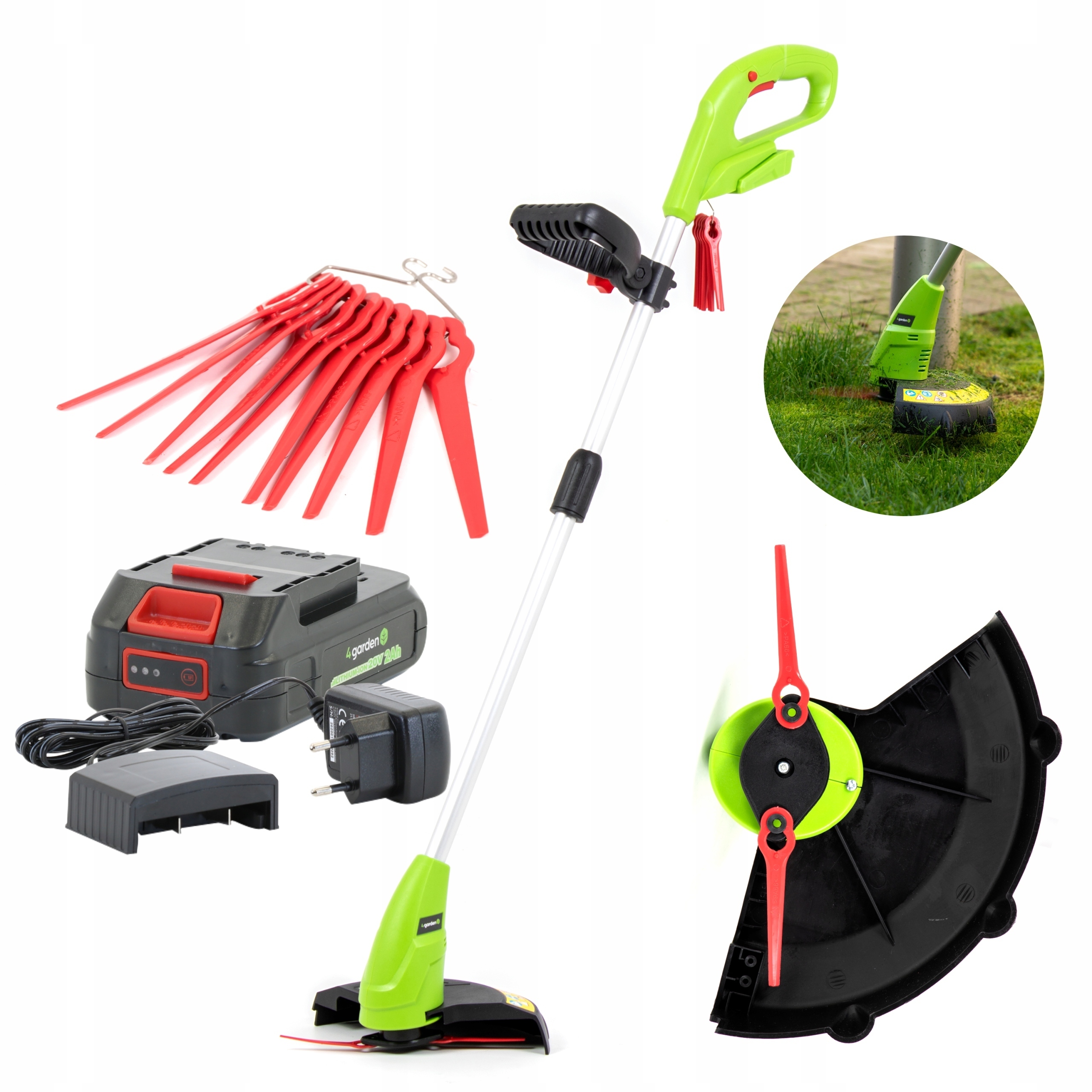 

Podkaszarka Akumulatorowa Kosa 4GARDEN 20V +2Ah