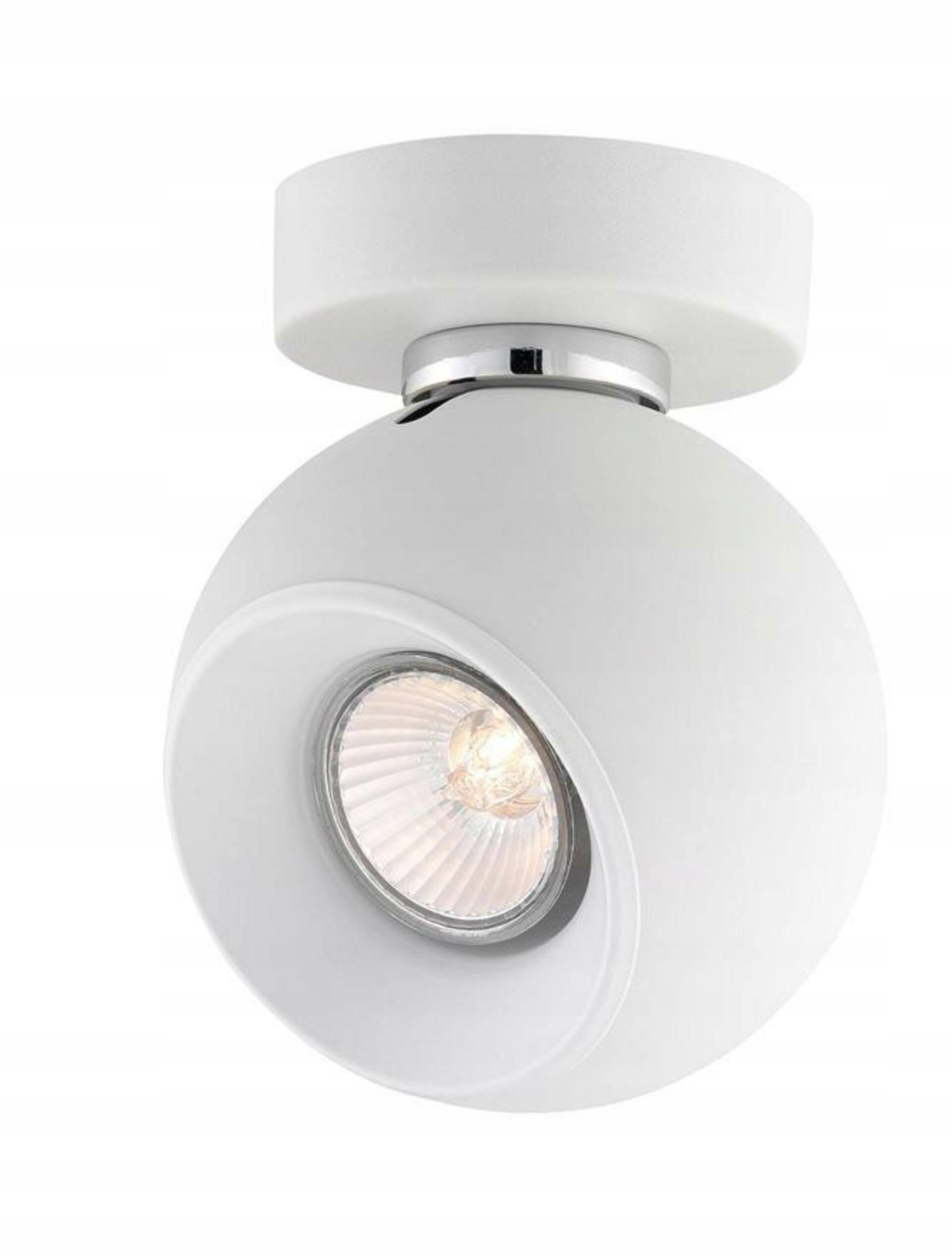 Stropní bodové svítidlo Nova Luce Tore GU10 bílé IP20 1x50W