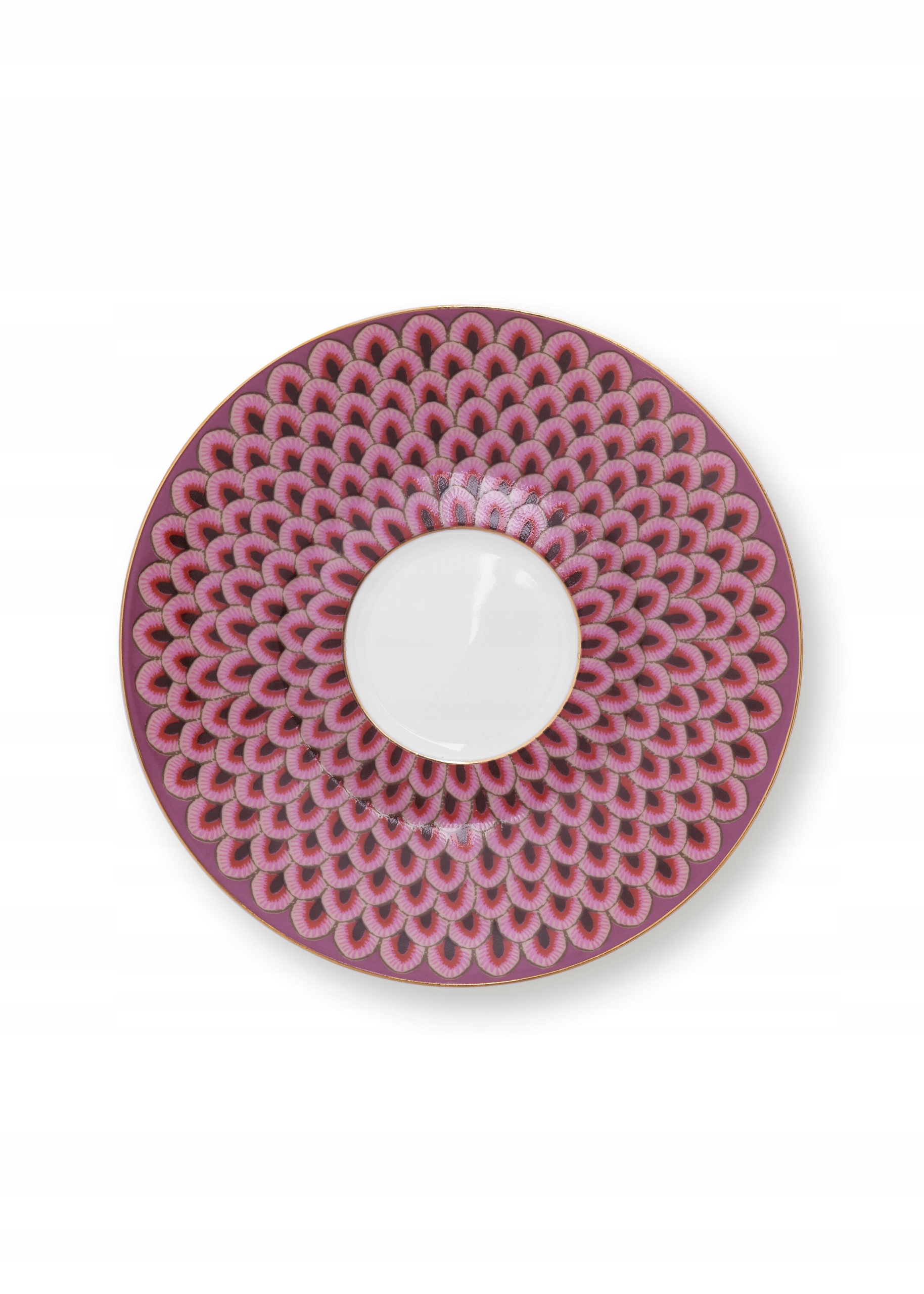 Filiżanka do espresso Flower Festival Dark Pink PiP Studio, 120 ml Kod producenta 8720604946024