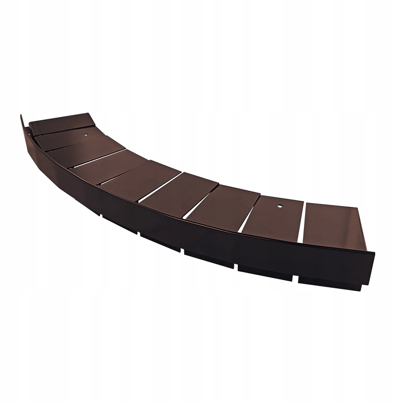 Narezaný odkvapový oblúk K35 Renoplast Bronz Ral 8019