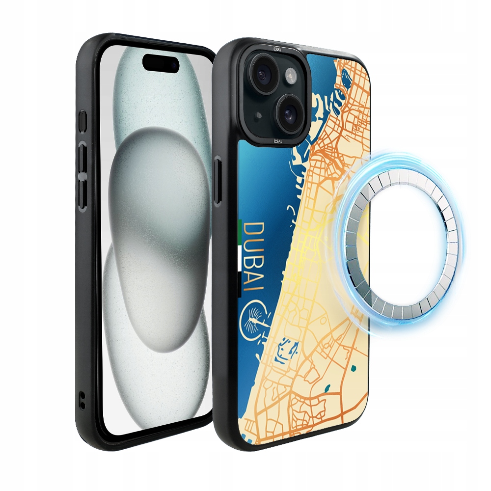 Pouzdro pro iPhone 15 Plus Ibizu DropGuard Matt s MagSafe, Dubai
