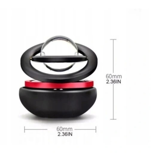 ZAPACH DYFUZOR SAMOCHODU SOLARNY OBROTOWY PLANETY Waga produktu z opakowaniem jednostkowym 0.16 kg