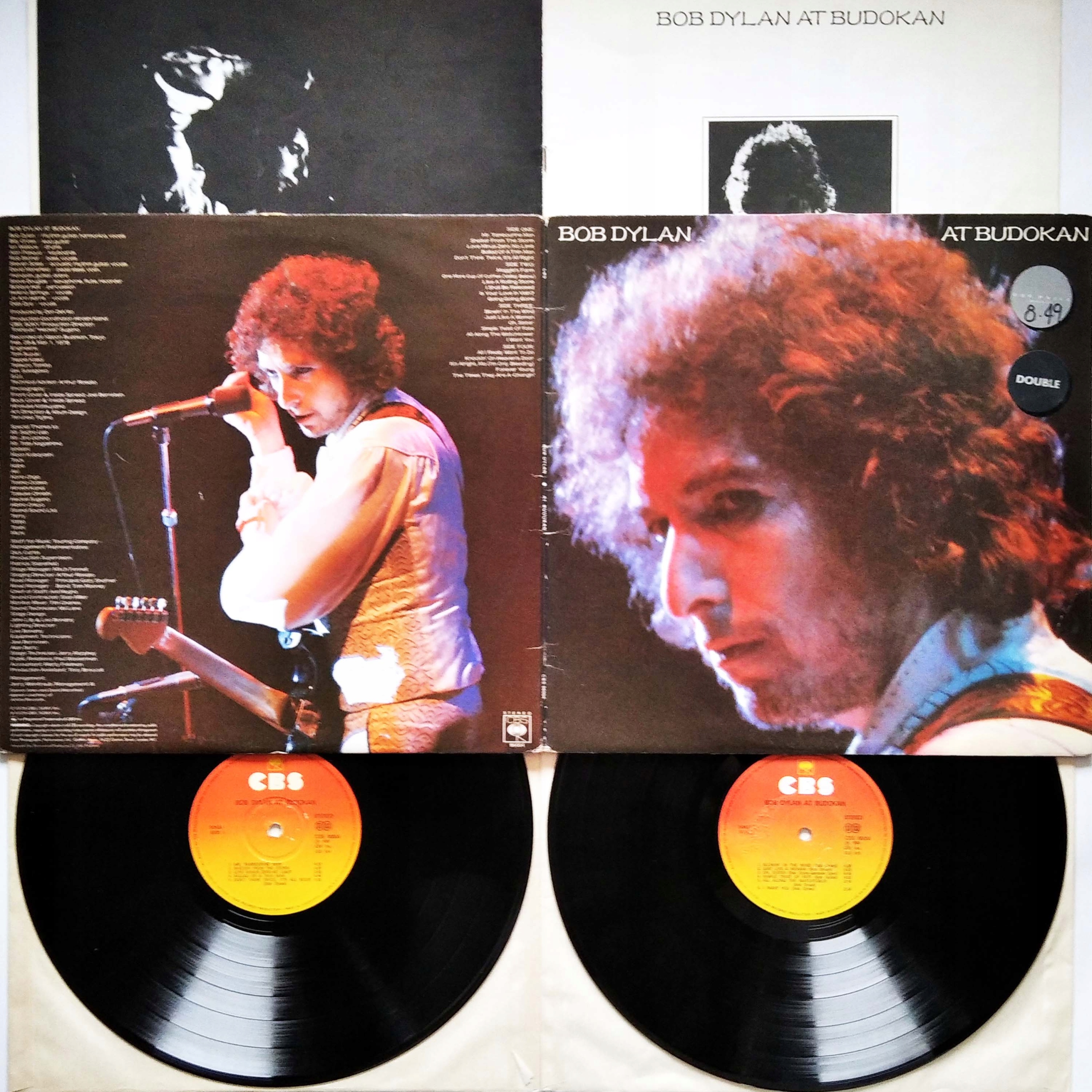 2LP Bob Dylan At Budokan 1980 Live in Japan Ex