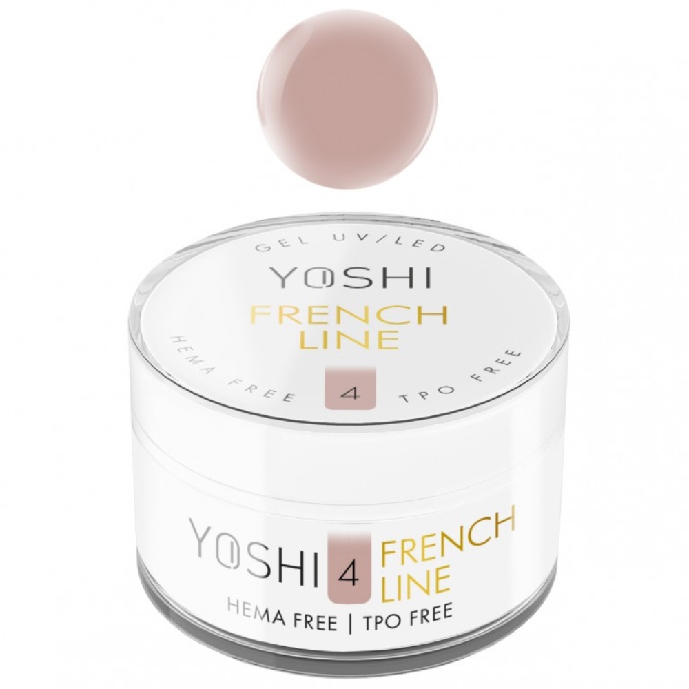 Yoshi French Line Samonivelační Gel na nehty č. 4 50 ml