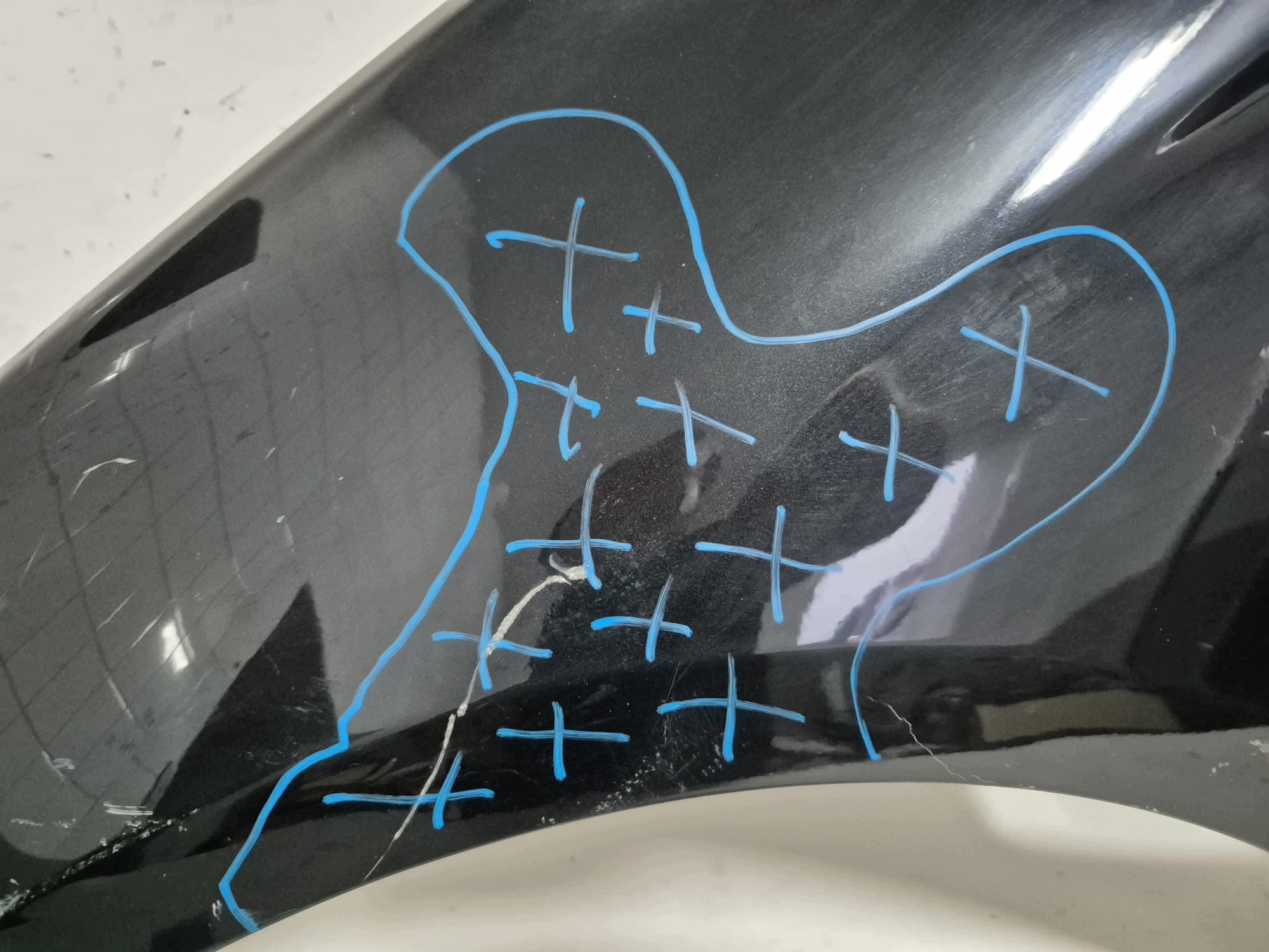 BMW 3 GT F34 13- fender left front front