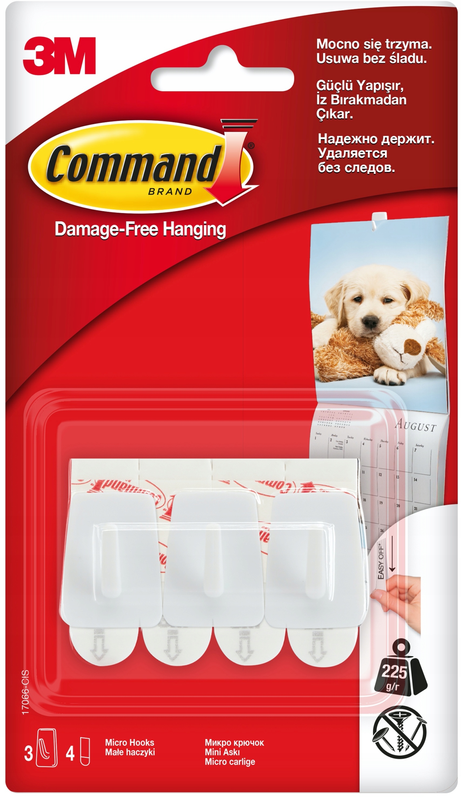 

Command 3M Haczyki Małe 3 Szt 0,225 Kg 17066