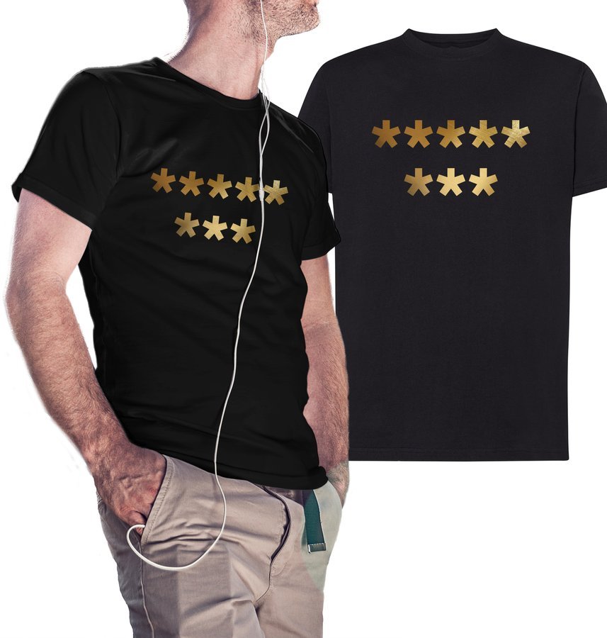

Koszulka męska Ruch Ośmiu Gwiazd gold metalik 4XL