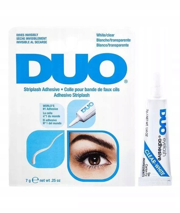 Bezbarwny klej do sztucznych rzęs DUO Striplash Adhesive Clear Ardell 7 g