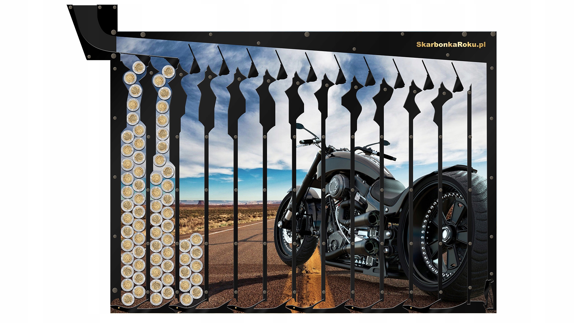 

Skarbonka Harley Davidson motocyklisty