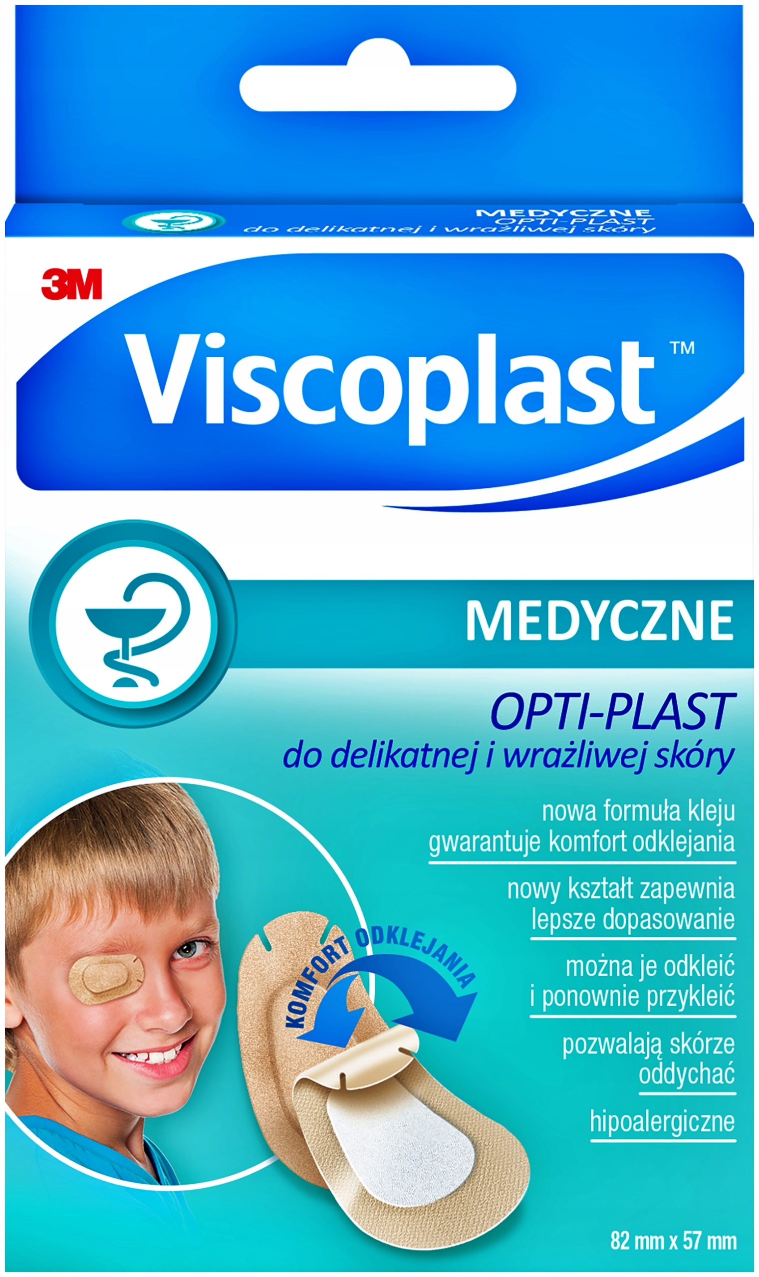 

Plastry Na Oko Viscoplast Optiplast Delikatny Wraz