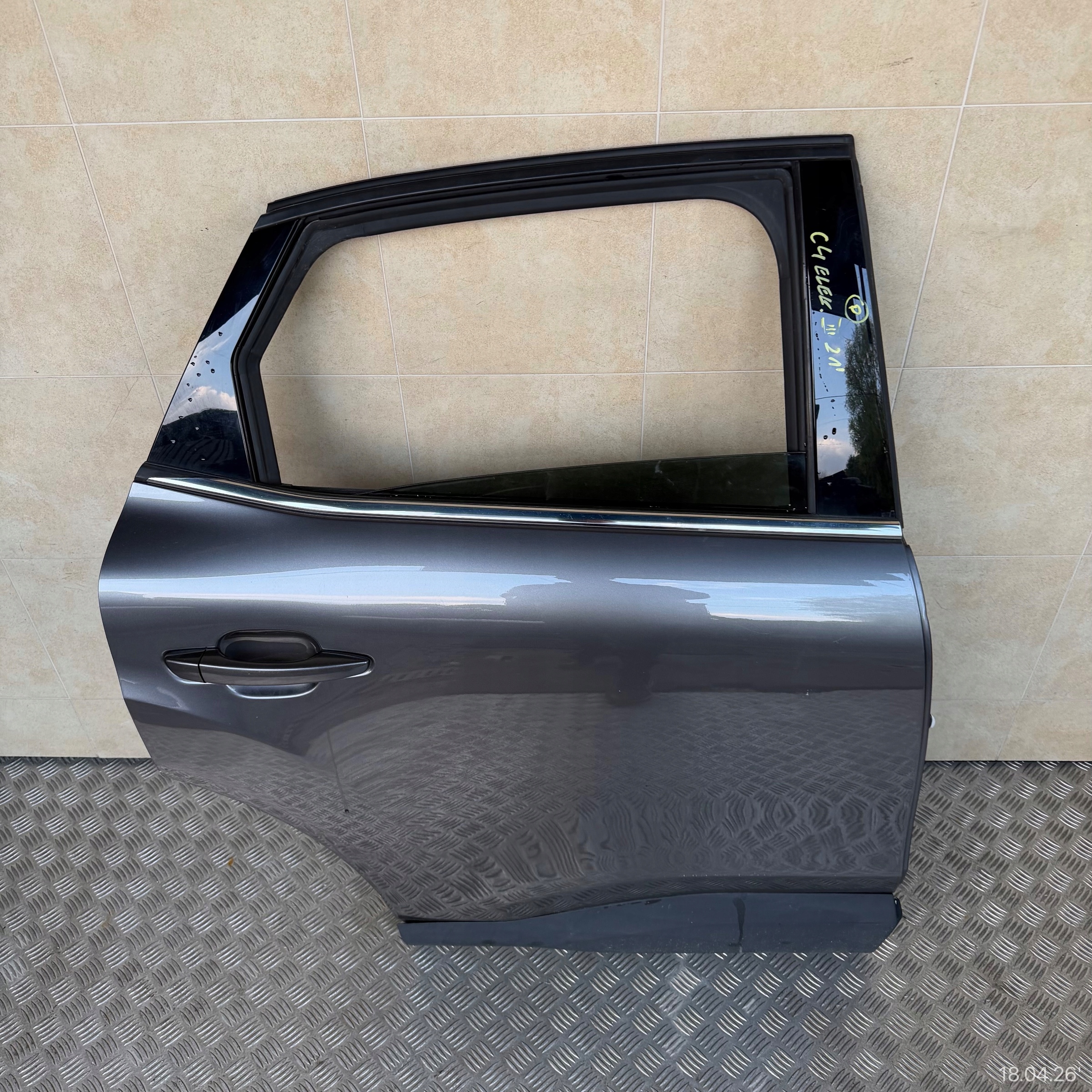 door complete rear. right CITROEN E-C4 C4 III 2021 ROK