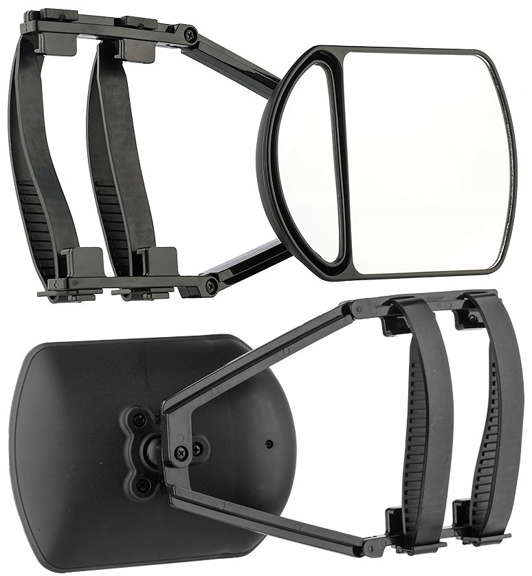 2x LUSTERKA DO HOLOWANIA PRZYCZEPY KEMPING LEWE PRAWE LEWA PRAWA STRONA