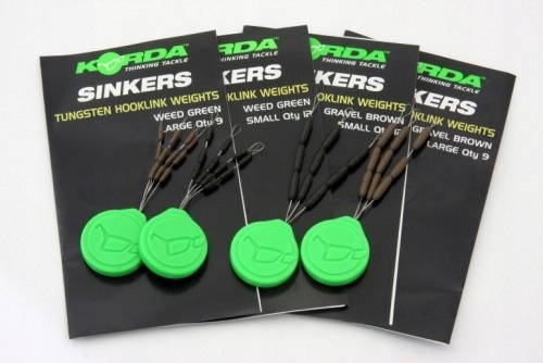 KORDA SINKERS MEDIUM WEEDY GREEN Rodzaj inny