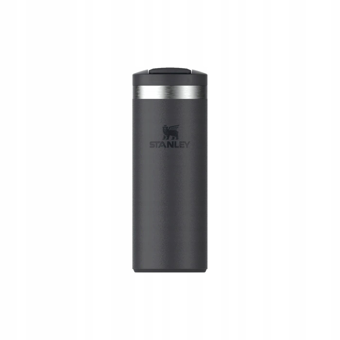 Termohrnek Stanley Transit Fliptop Black – 350 ml, černý