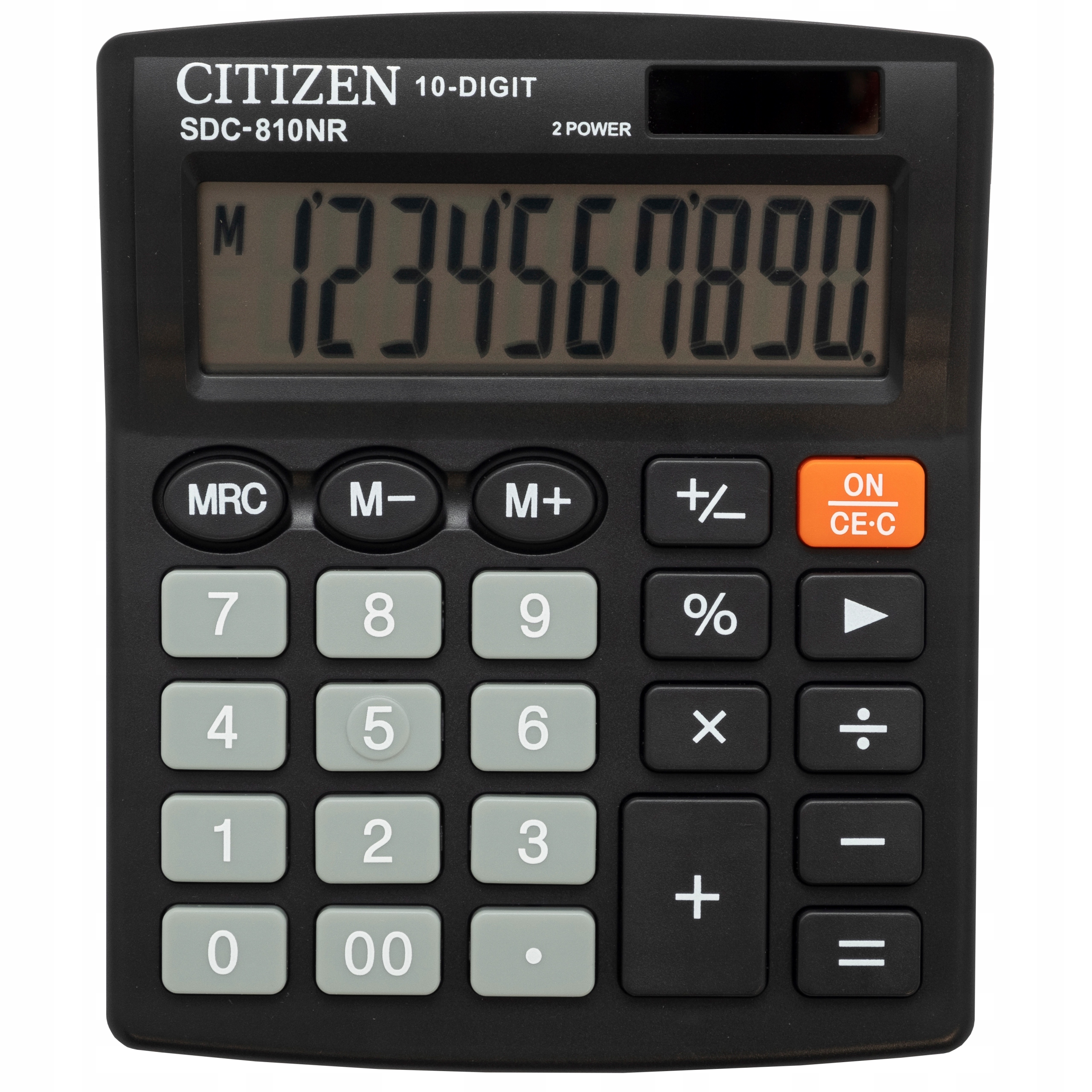 

Kalkulator biurowy 10-pozycyjny Citizen SDC-810NR