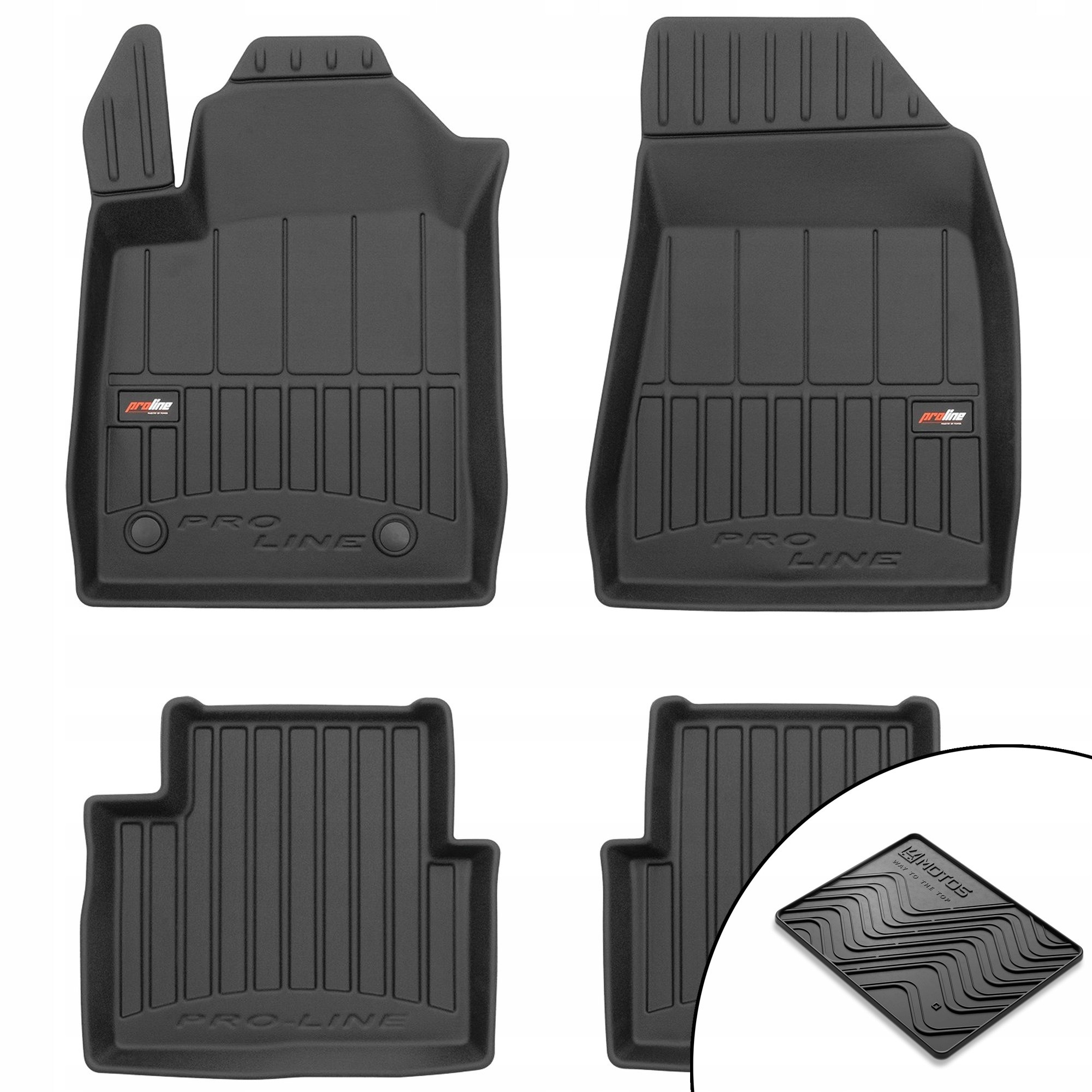 3D gumové rohože Alfa Romeo Giulietta 2010-2020 podložka darček