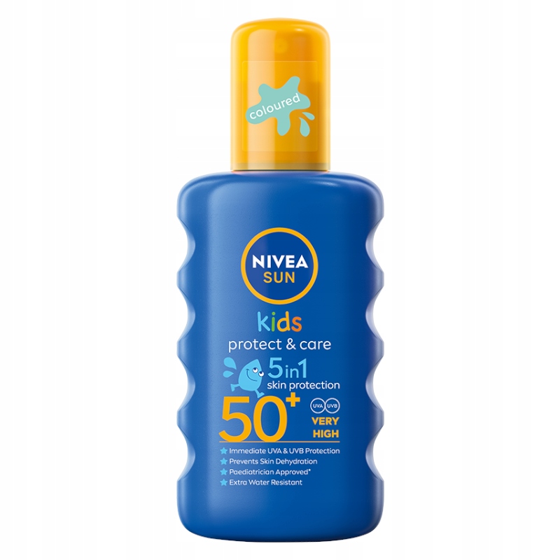 Nivea Sun Dětský hydratační ochranný sprej Protect & Care SPF50 200 Ml