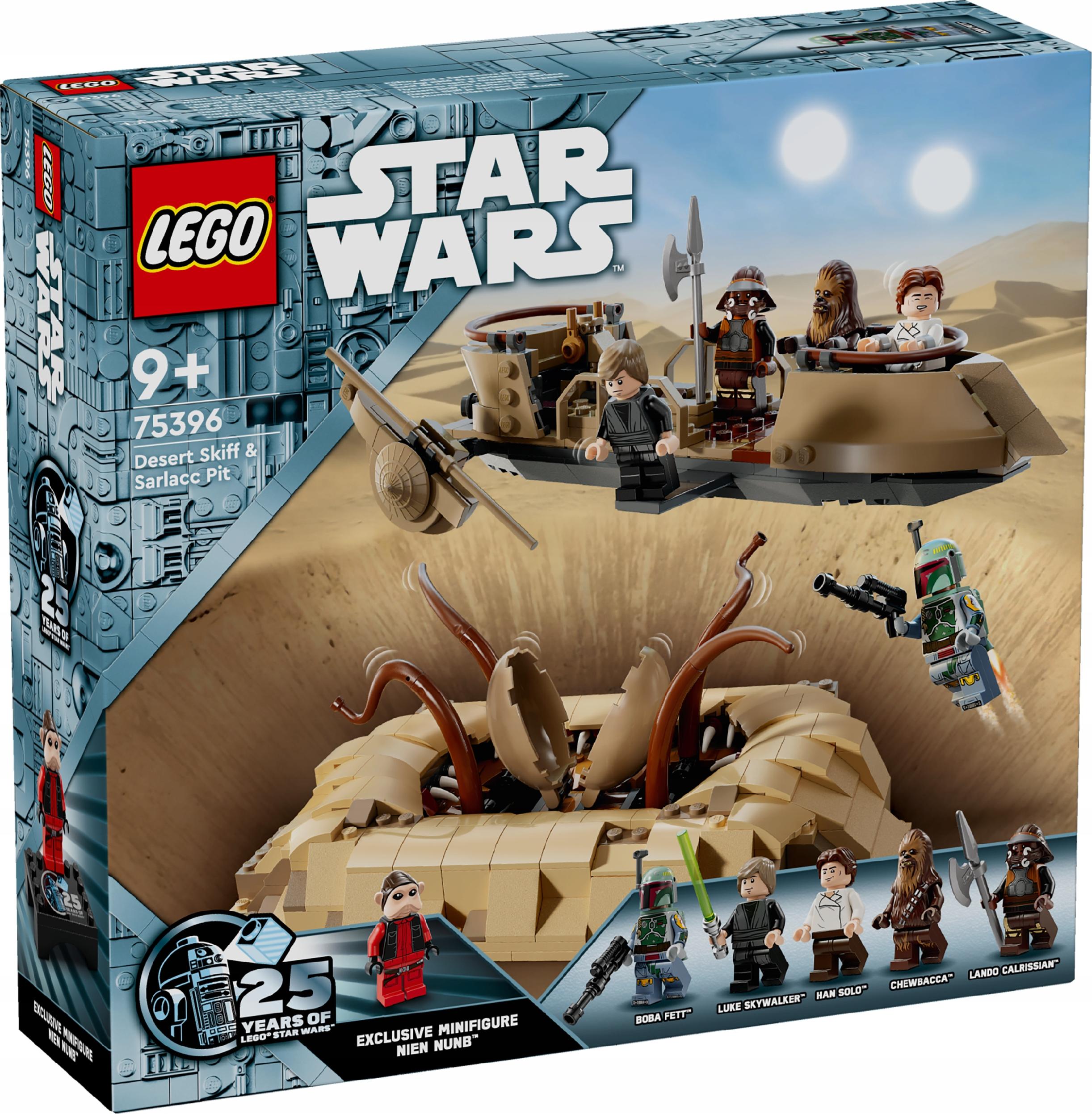 Lego 75396 Star Wars Pouštní bárka a jáma sarlacca Loď Hvězdné války