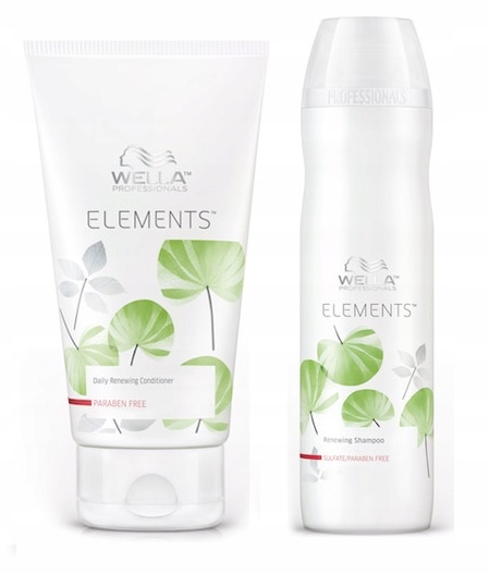 

Wella Elements Szampon 250 Odżywka 200 Zestaw Eko