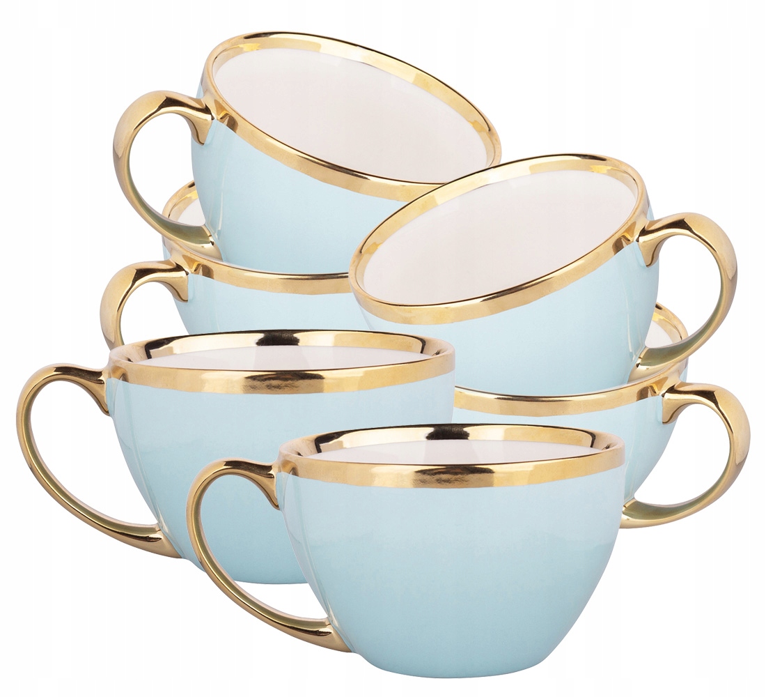 

Zestaw Kawowy Filiżanki Do Kawy Glamour Komplet 6