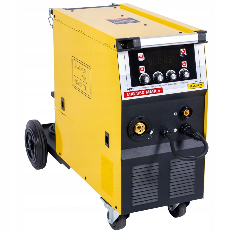 Magnum MIG 330 4x4 IGBT MMA spawarka zestaw