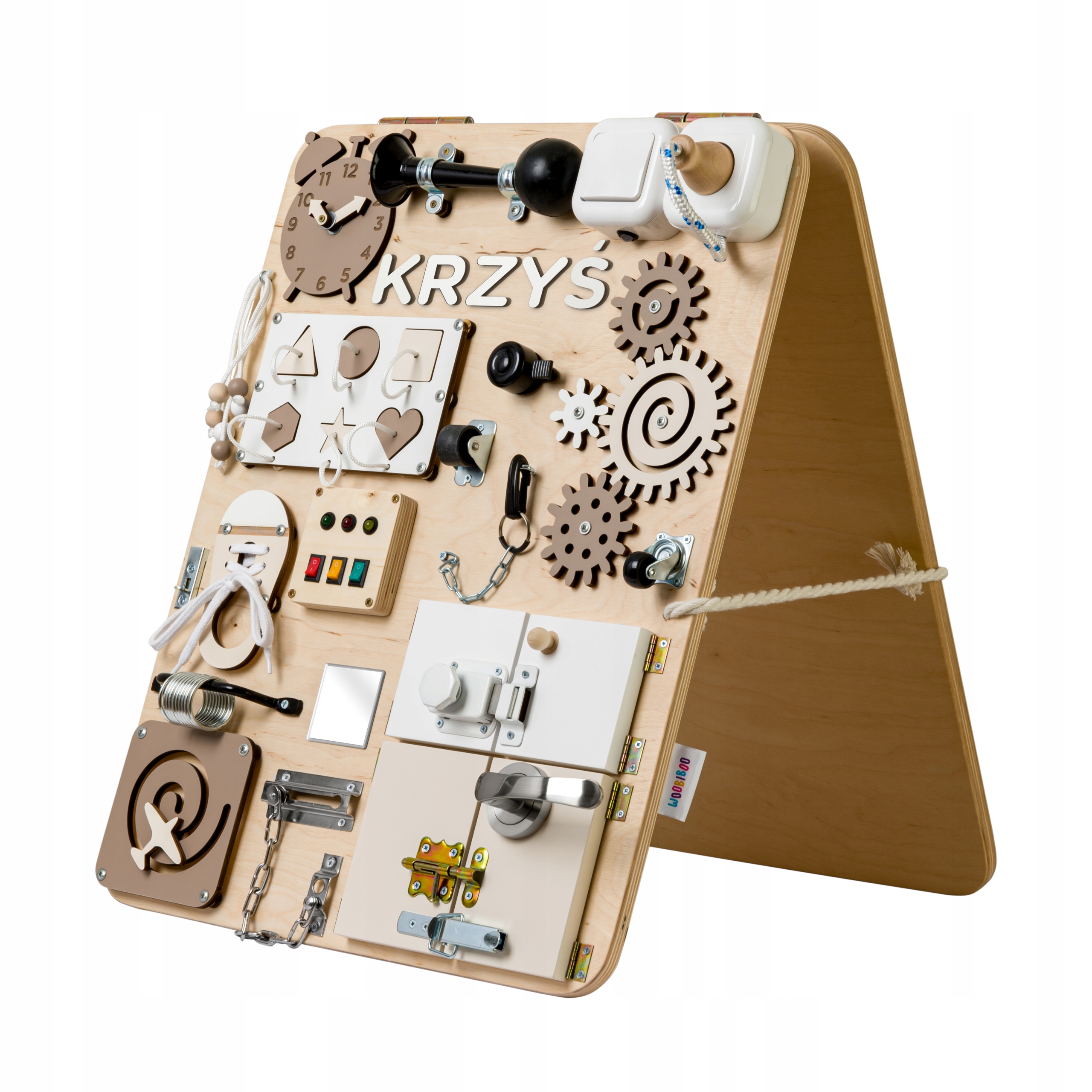 

Tablica manipulacyjna Woobiboo Play + Imię +gratis