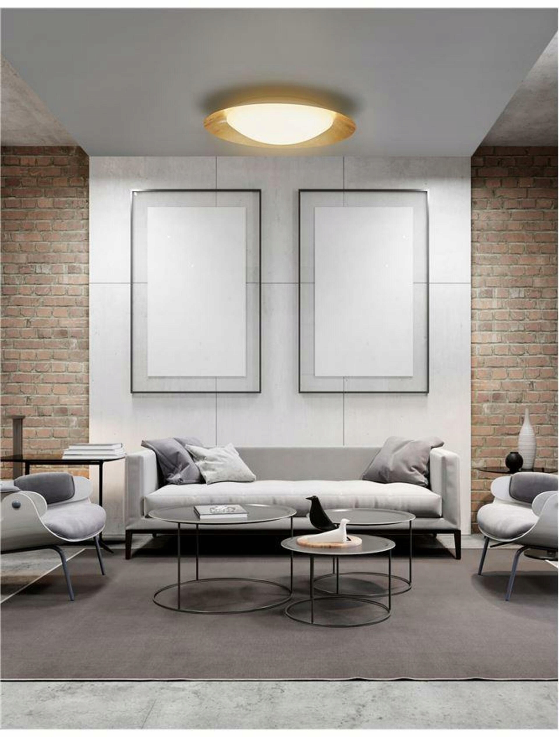 Nova Luce stropné svietidlo Zano kov a akrylový difúzor biela zvonku plátkova