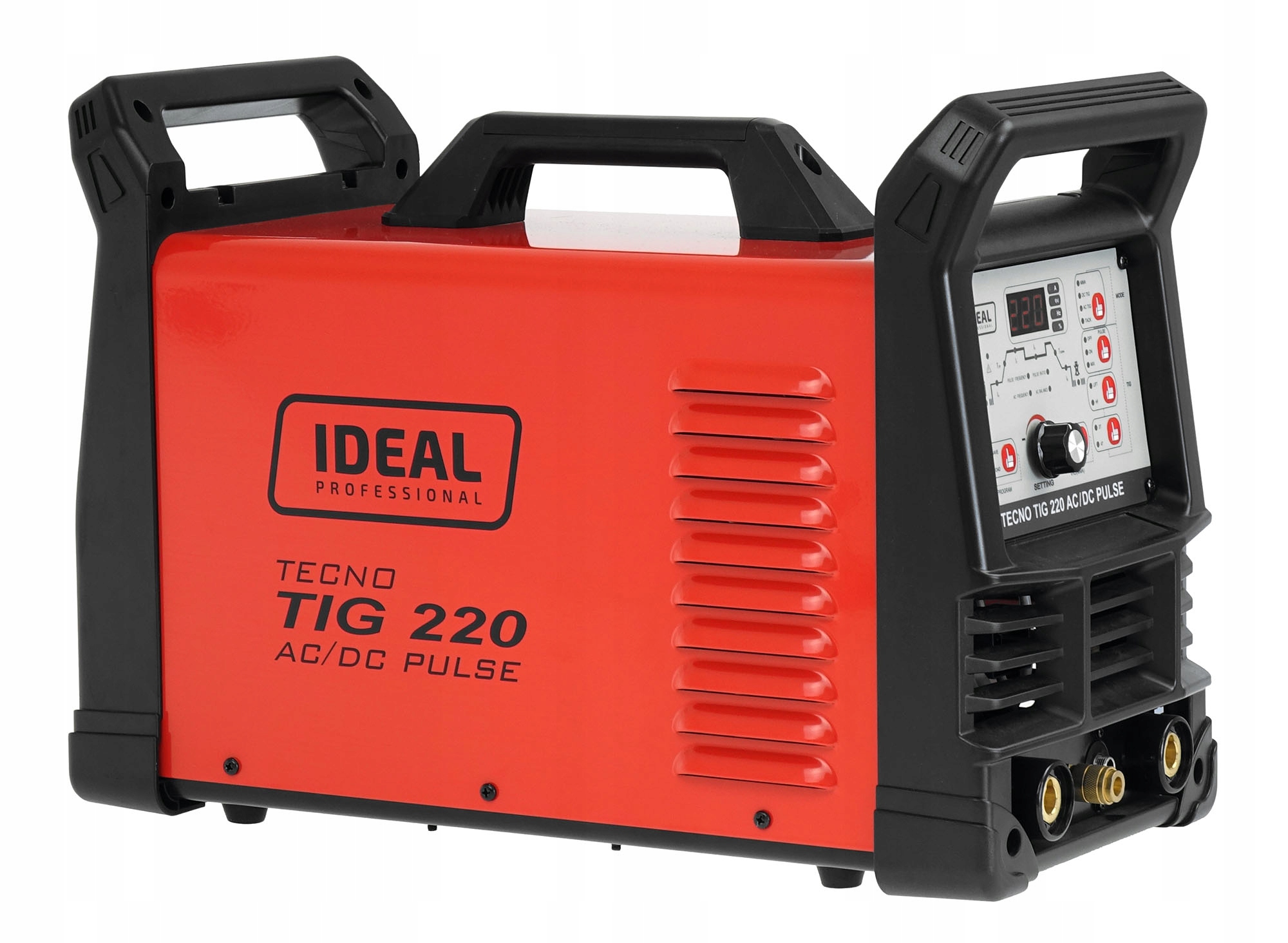 Spawarka inwertorowa IDEAL TIG AC/DC 200 MMA PULS Model TECNO TIG 220 AC/DC MPX