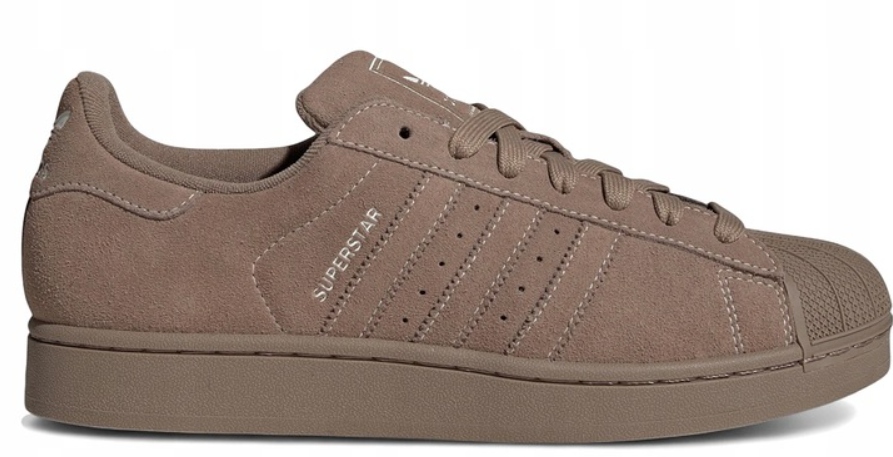 40 Buty Adidas Superstar Damskie brązowe KI8493 Chalky Brown skórzane
