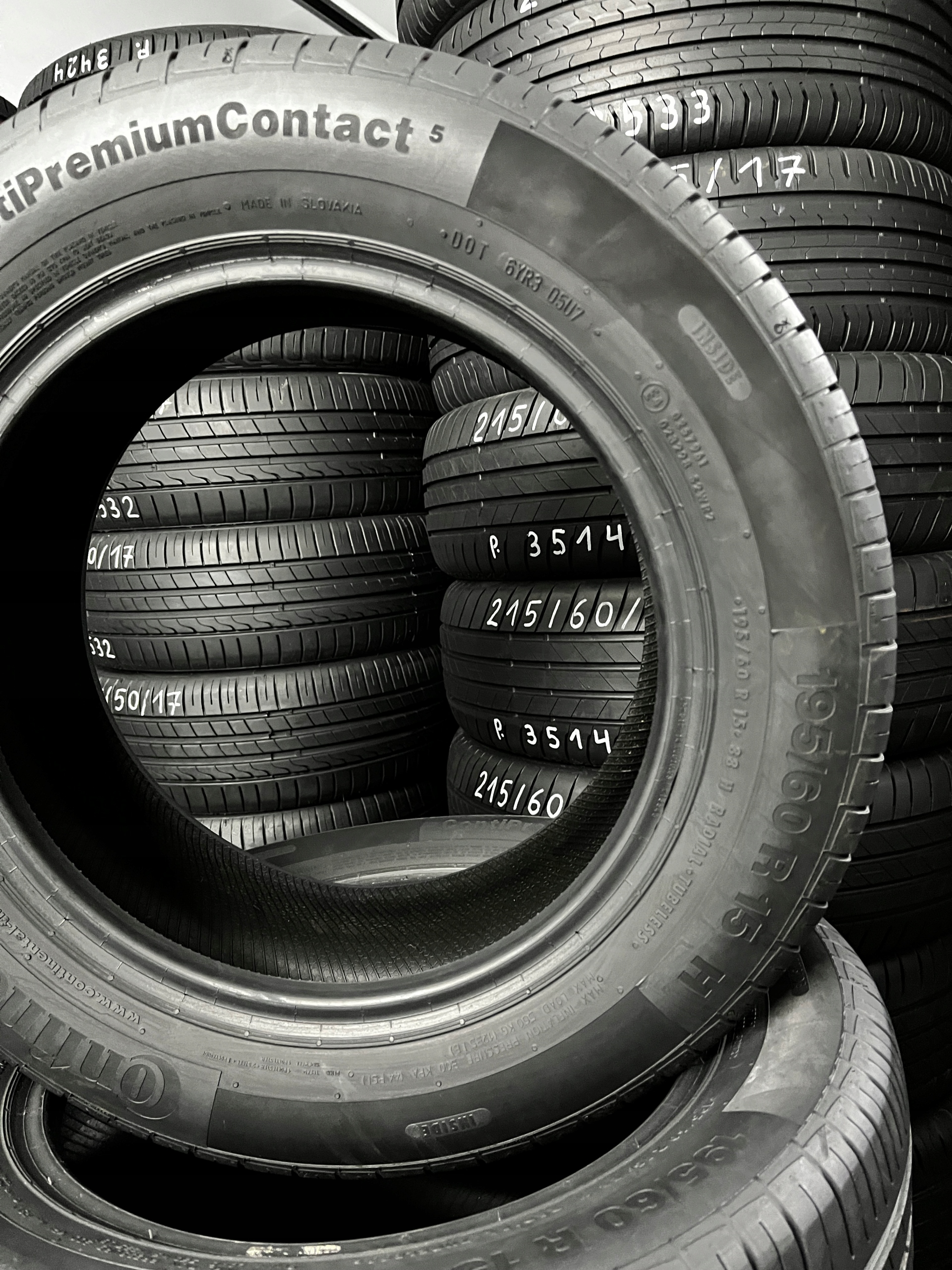 OPONY 195/60/15 CONTINENTAL CONTI PREMIUM CONTACT 5 Klasa premium