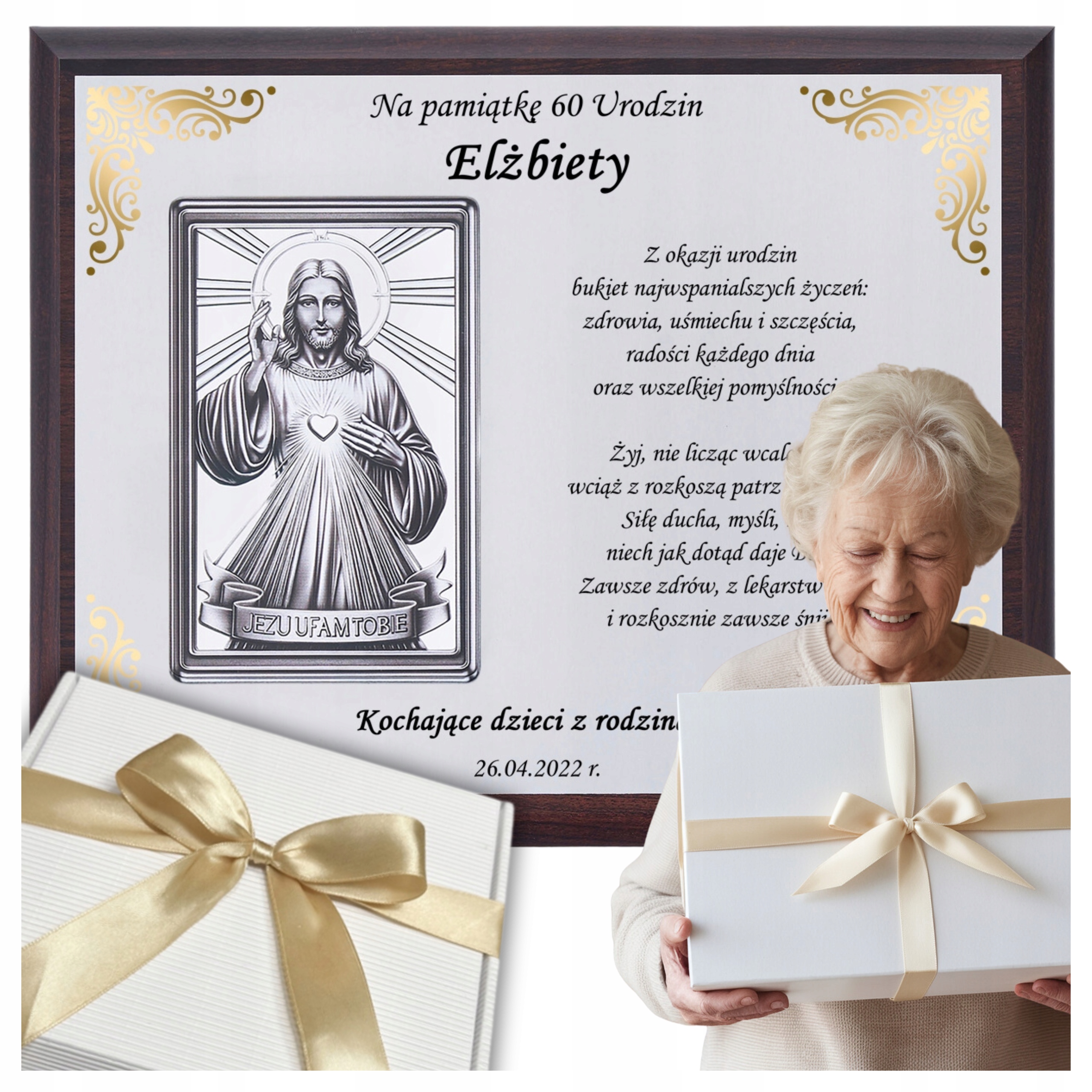 Na Urodziny 30 40 50 60 70 80 90 Ozdobne Pudełko I Grawer