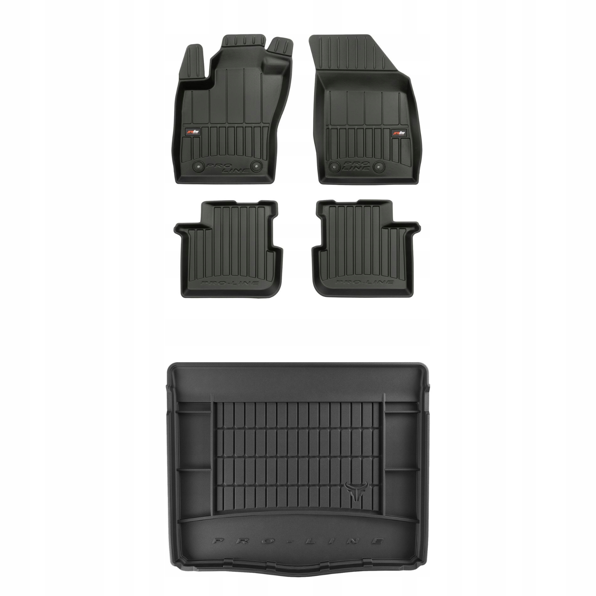 Sada gumových kobercov a rohoží pre Fiat Tipo od roku 2015