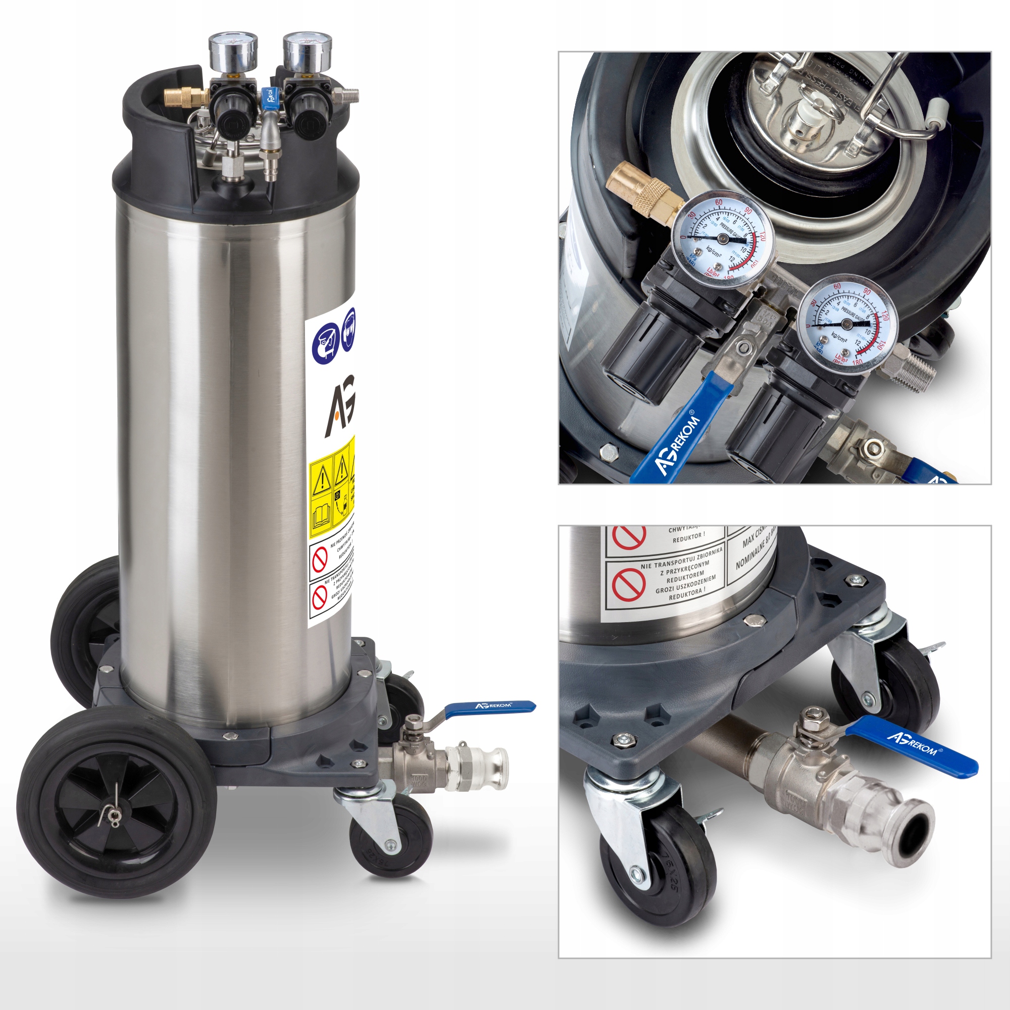 AGREGAT Z KOMPRESOREM DO MALOWANIA TYNKOWANIA OPRYSKÓW kompresor olejowy Marka Torpeda