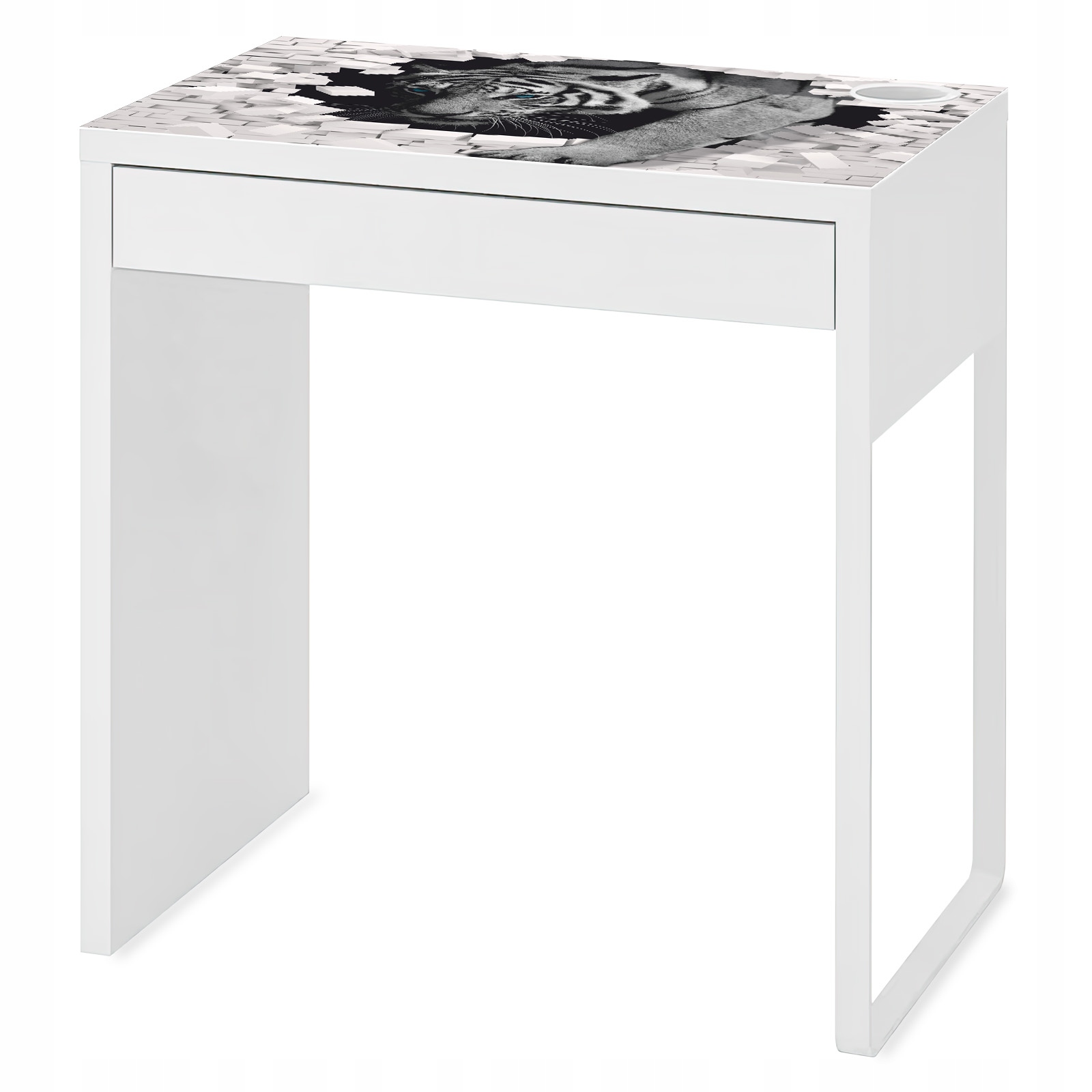 mata na biurko micke 73x50 cm TYGRYS CEGŁA Marka matoMAT