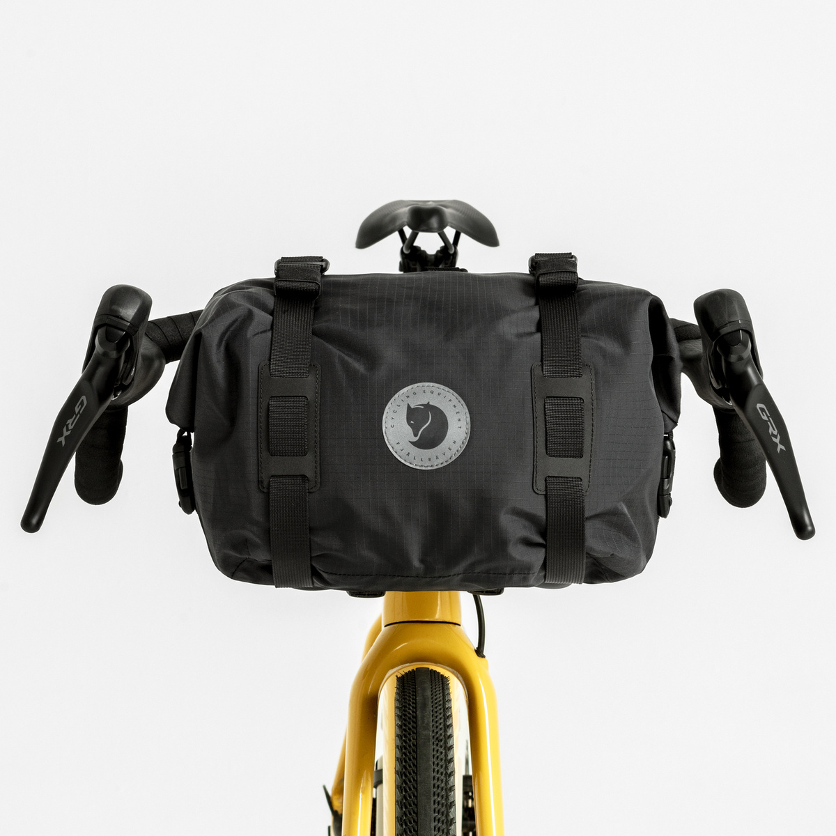 Cyklistická taška Hoja Handlebar Rolltop Fjallraven černá