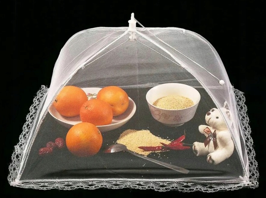 MOSKITIERA OSŁONA NA ŻYWNOŚĆ JEDZENIE GRILL Marka Allbag