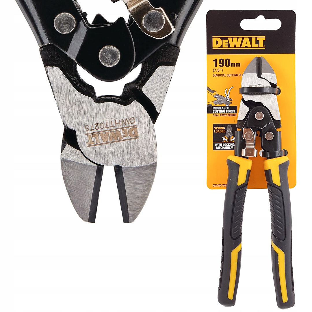 Kleště štípací boční 190 mm DeWALT DWHT0-70275