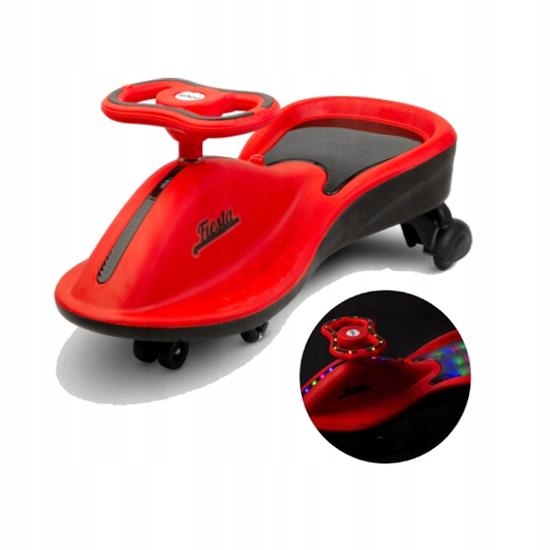 Toyz Fiesta Jeździk Grawitacyjny Dla Dzieci 3+ Do 100 Kg Koła Led Kauczuk