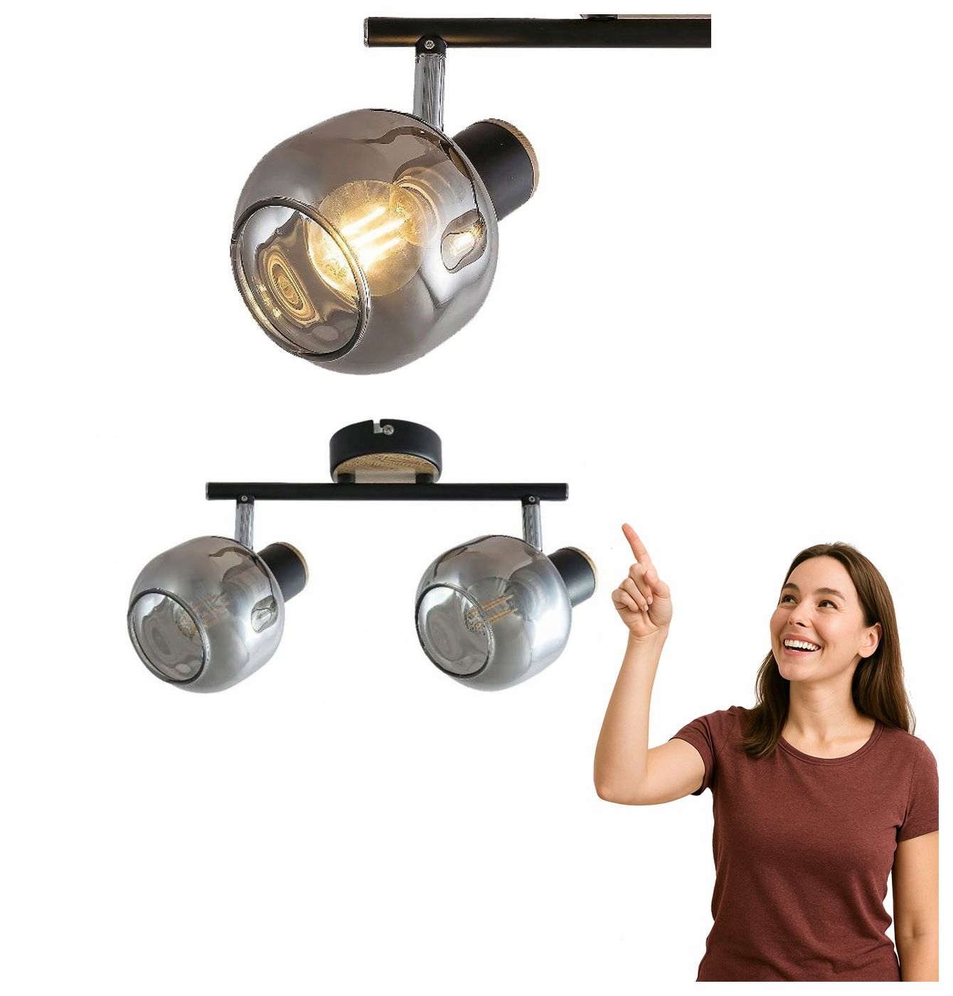 Spotová reflektorová lampa Salazar 5398 Rabalux