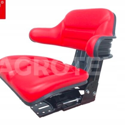 SIEDZENIE C360 C330 ZETOR MF AMORTYZOWANE CZERWONE • Cena, Opinie - Allegro