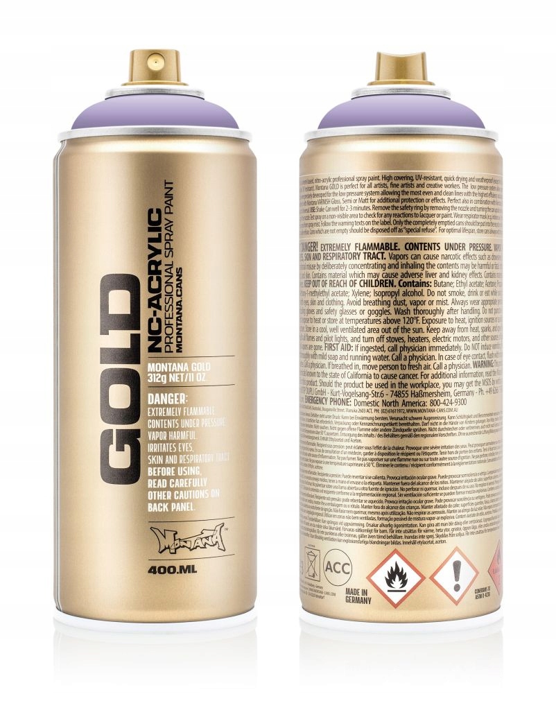 Montana Gold lakier akrylowy spray 400ML G-4110 Light Lilac