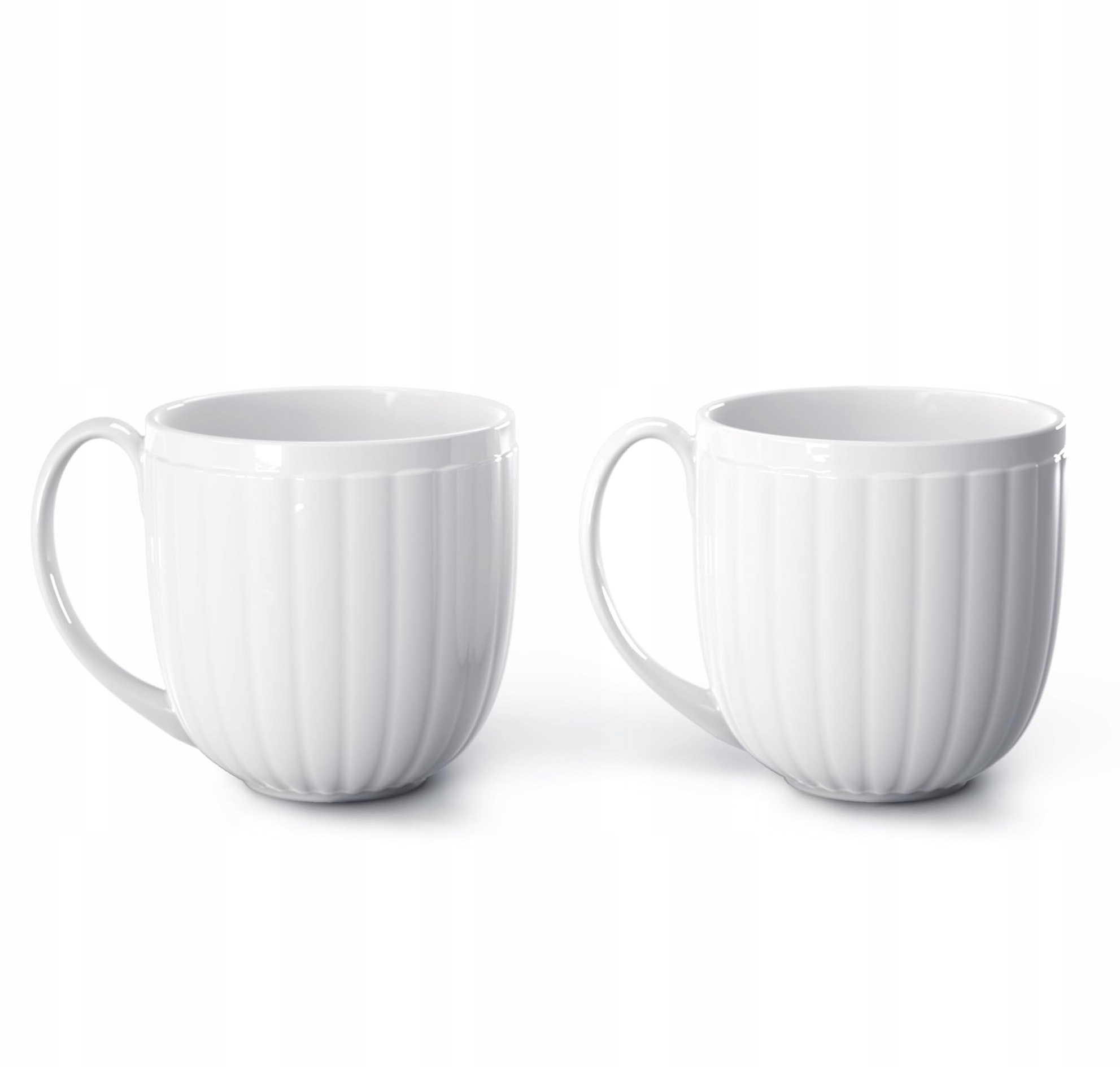 Georg Jensen Bernadotte Porcelánový hrnček 300 ml 2 Ks Biely