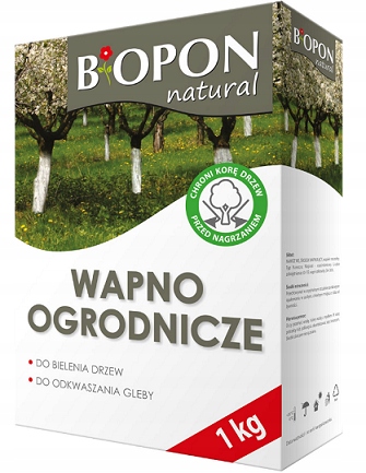 

Biopon Wapno Do Bielenia I Odkwaszenia Gleby 1kg