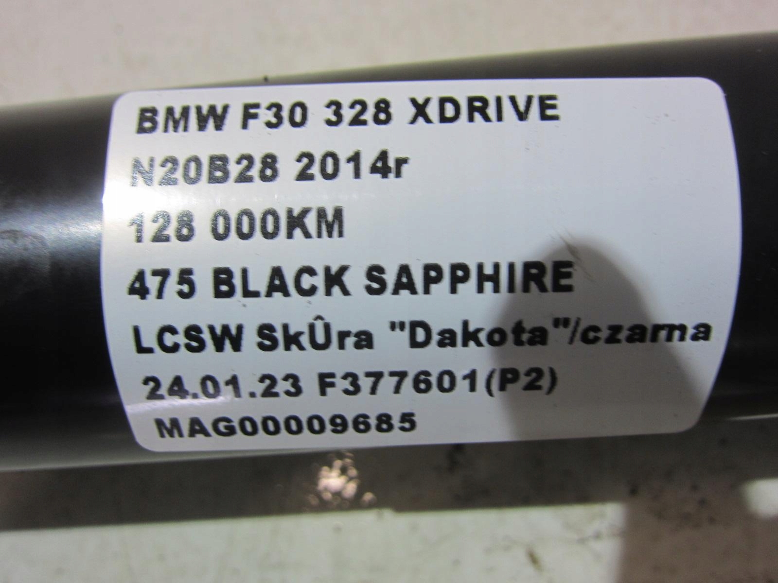 BMW F30 328 shock absorber rear left right 6791568