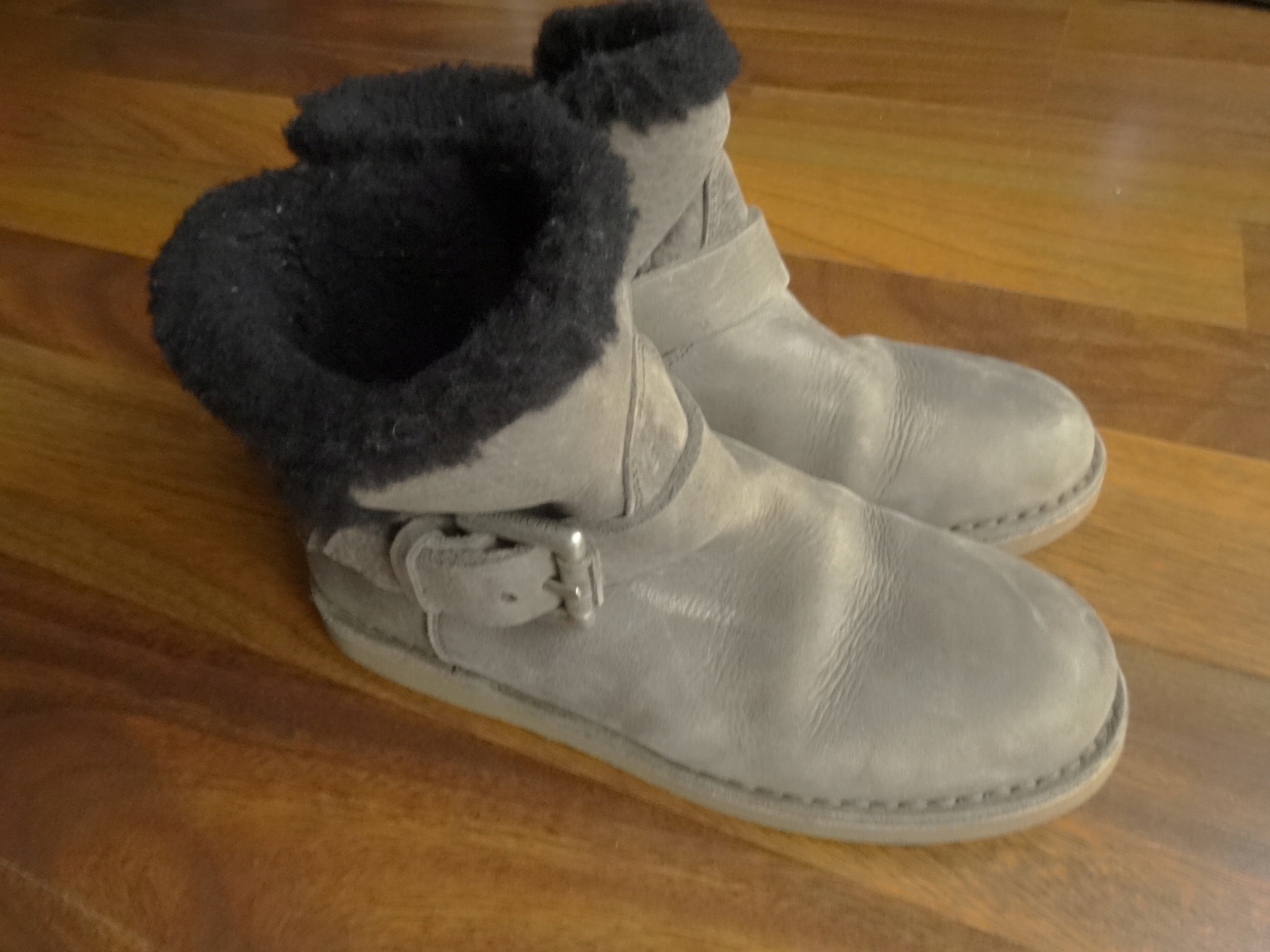 BUTY SASZKI SKÓRA NA KOŻUSZKU SHABBIES AMSTERDAM r.37 s.BDB OKAZJA _#,,,, Marka Shabbies Amsterdam