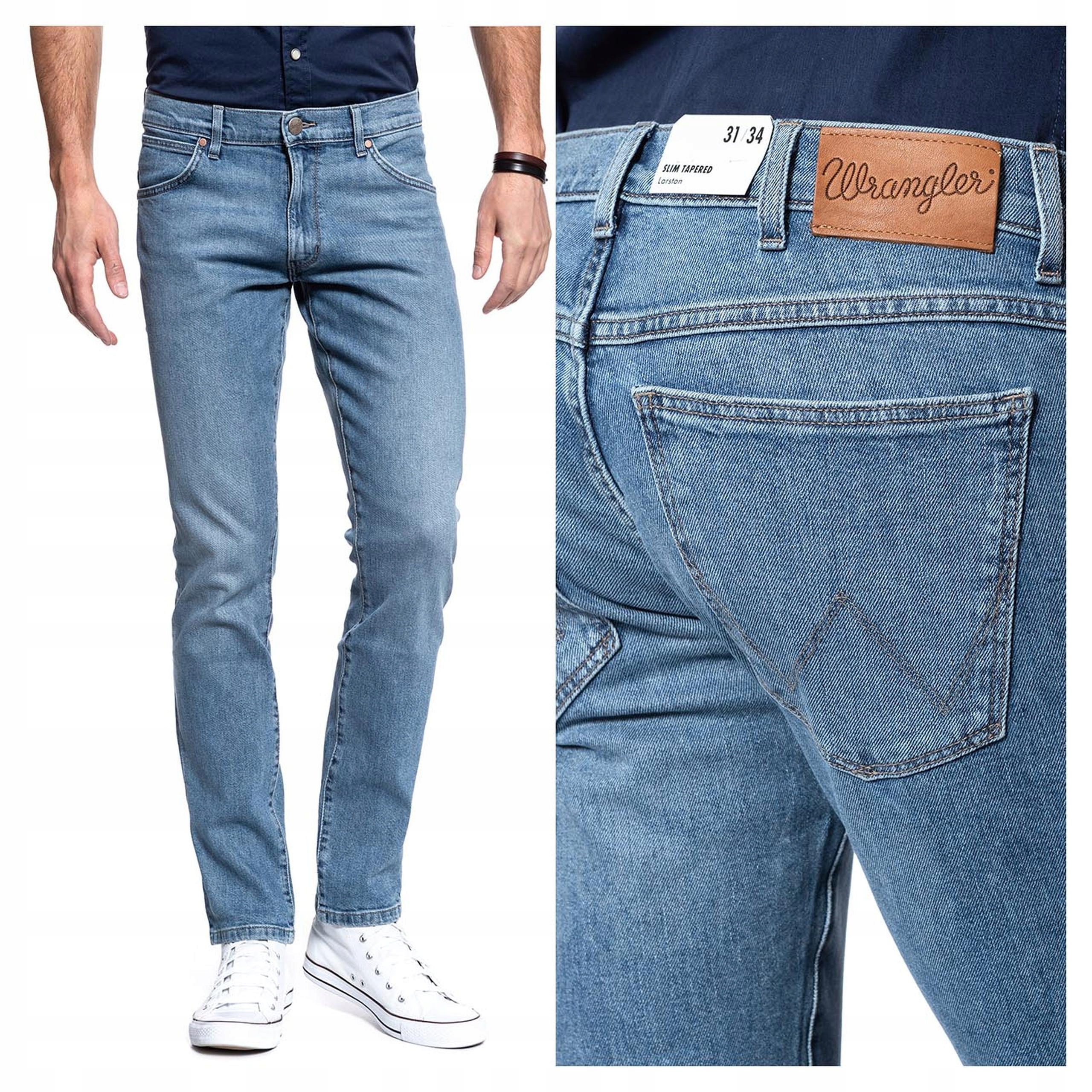 Wrangler Larston Pánské Džínové Kalhoty W27 L32